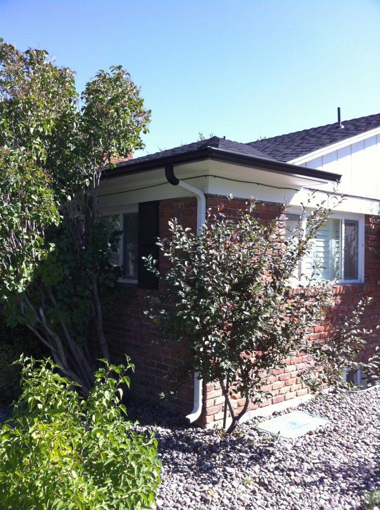 Seamless rain gutter installation in Old Southwest Reno, Reno, NV